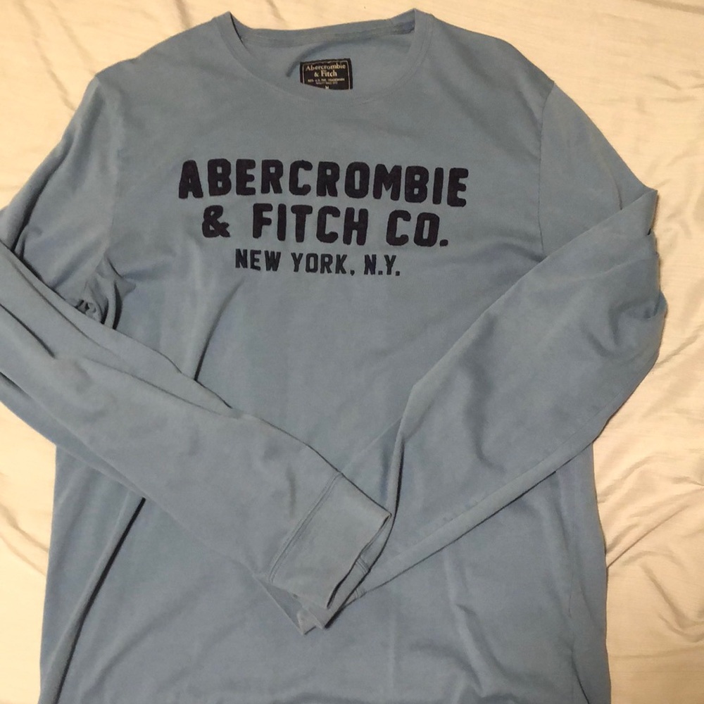 Blue Abercrombie Long Sleeve